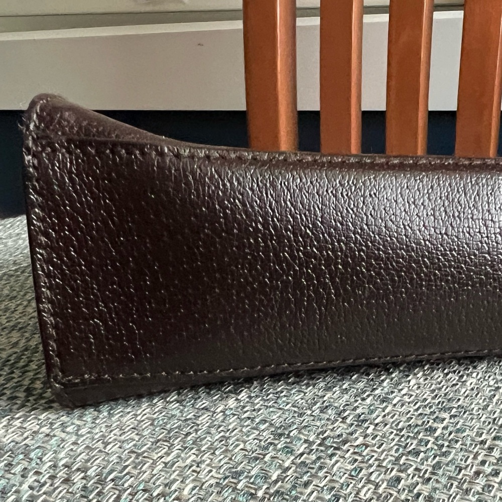 Furla Chocolate Brown Leather Clutch - Picture 7 of 11